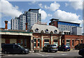 Rooflines at Slough Station