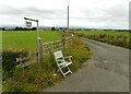 NS6697 : Chair at the end of the road by Richard Sutcliffe