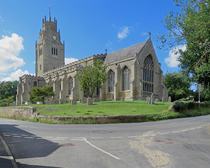 Sutton: St Andrew - from the south east © John Sutton cc-by-sa/2.0 ...