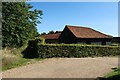 Footpath past Patient End Barns