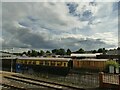 Old carriages at Tyseley Locomotive Works