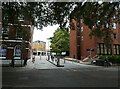 Looking from Southernhay west towards Bedford Street