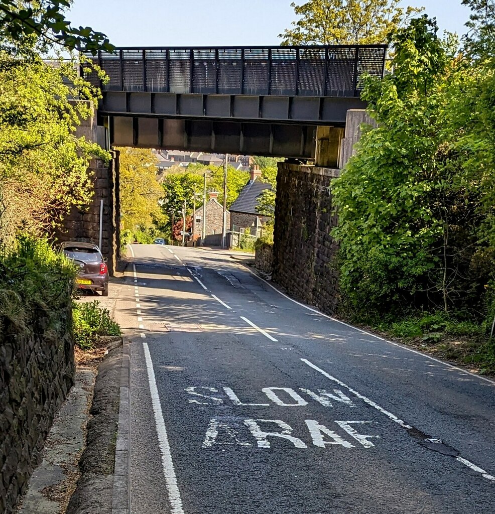 SLOW / ARAF On Varteg Road, Blaenavon © Jaggery Cc-by-sa/2.0 ...