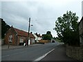 Looking sourh-east along the A371 at Easton