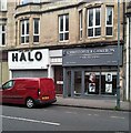 NS6573 : Hairdressers, Townhead by Richard Sutcliffe
