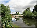 Looking up the river to Oldgate Bridge