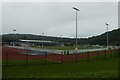 Sports pitches at Maiden Castle