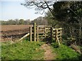 Gate on The Cumbria Way