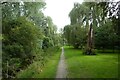 Path beside the River Foss near Haxby Road