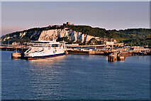 TR3341 : Dover Eastern Docks by David Dixon