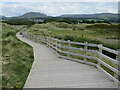 SH5722 : Boardwalk from the beach, Morfa Dyffryn, near Dyffryn Ardudwy by Malc McDonald