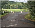 Parc Broyd entrance gates, Powys