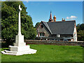 Great Gaddesden - war memorial and primary school