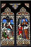 NY6820 : Appleby-in-Westmoreland, St. Lawrence's Church: Stained glass window 2 by Michael Garlick