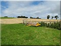 Stubble field at Mayfield