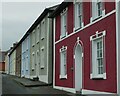 Aberaeron, mid-nineteenth century houses overlooking the harbour