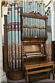 TF5569 : Organ, St Nicholas' church, Addlethorpe by Julian P Guffogg