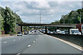 Bridge over the M25 near to Colney Street