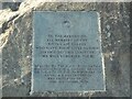 War memorial plaque