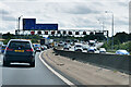 TL2101 : Sign Gantry on the M25 Clockwise by David Dixon