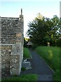 All Saints, Liddington: churchyard (c)