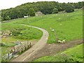 Track to Manby Castle House