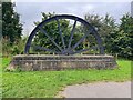 SK4373 : Winding wheel at Poolsbrook Country Park by Graham Hogg