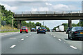 TL4100 : Bridge over the M25 near Upshire by David Dixon