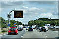 TL4200 : Variable Message Sign on the M25 at Copthall Green by David Dixon