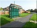 Bus stop on The Parkway