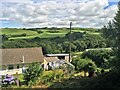 From a Machynlleth-Aberystwyth train, house near Pen-y-bont