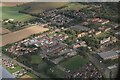 Buildings at former RAF Manby: aerial 2023