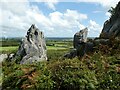 Roche - View northeastwards from top of rock