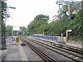 Platform extensions at Danescourt station