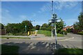 Rail trail crossing Kestrel Avenue