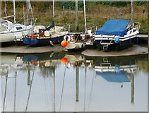 TR0062 : Reflections at Oare Creek by pam fray