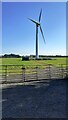 Wind turbine in field southeast of Little Orton