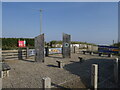 TG3929 : Information area about Happisburgh coast by David Pashley