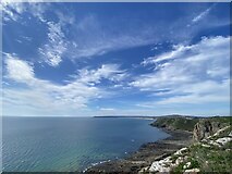 SS5686 : Gower coast from Pwlldu Head by Alan Hughes
