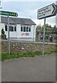 Two direction signs, Talgarth, Powys