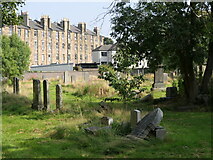 NT2470 : Morningside Cemetery and Balcarres Street by Richard Webb