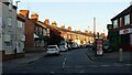 Evening sunshine on Cavendish Road, Leicester