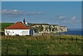 Bungalow above Thornwick Bay