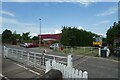 Level crossing at Leeming Bar