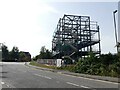 Construction site on Exploration Drive, Leicester