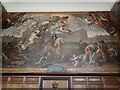 TQ2778 : Mural of Charles II in the Great Hall at the Royal Hospital by Marathon