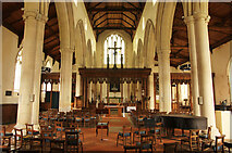 TM4249 : St. Bartholomew's nave by Richard Croft