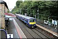 Train at Bearsden Station