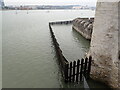 TQ7570 : River Medway seen from Upnor Castle by Marathon