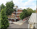 TQ2480 : Walmer Yard Open House, rooftop view to Eastry House by David Hawgood